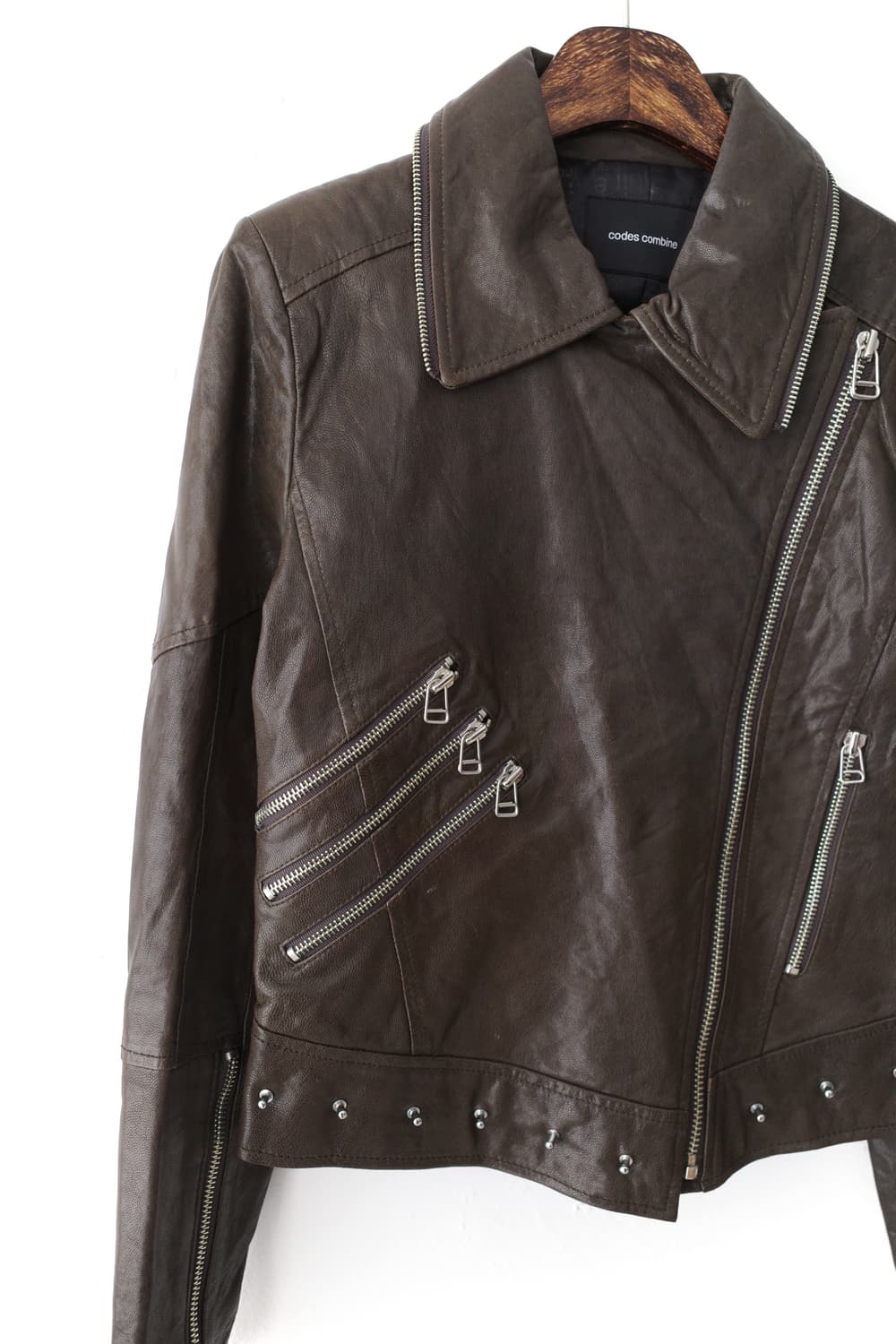 codes combine) zipper sheepskin leather 상품이미지3