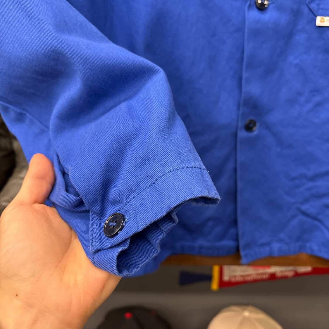 90s TEKSTTIL 프렌치 워크자켓 / 빈티지 초어자켓 N971 상품이미지6