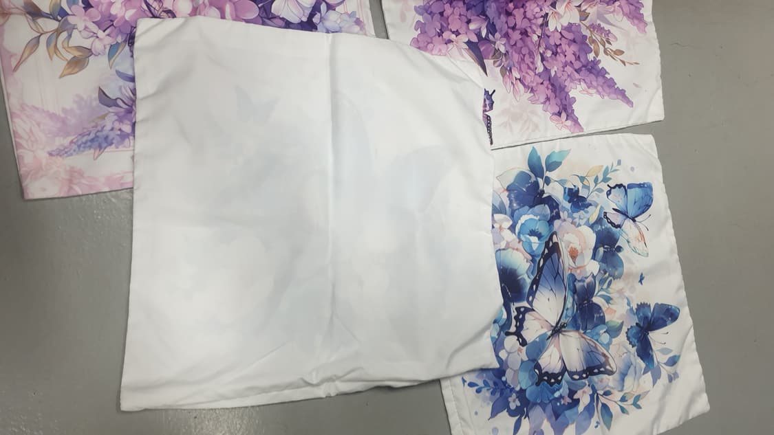 나비꽃쿠션커버 4개세트 상품이미지6