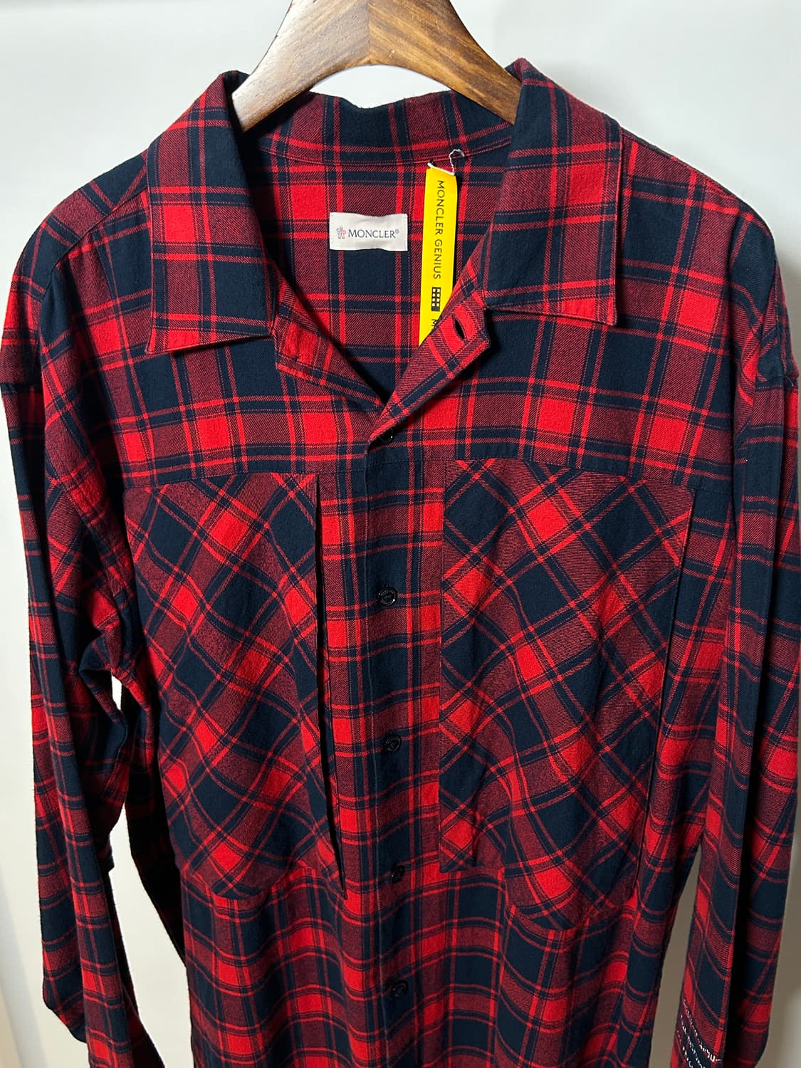 Moncler x Fragment Check L/S Shirts 상품이미지2