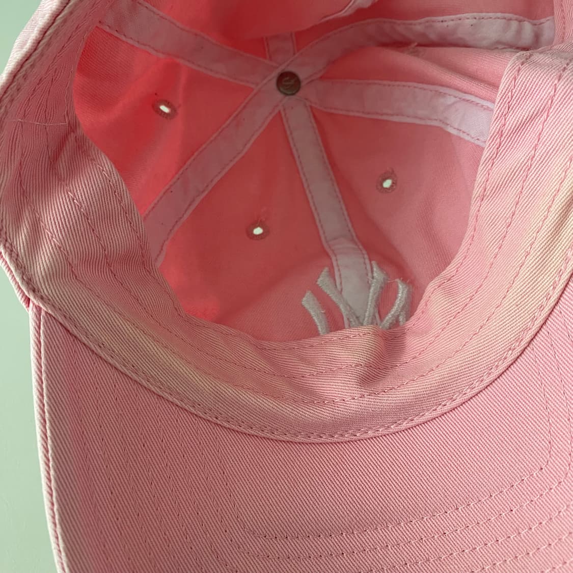 양키스 캡 (아디다스, 미체엔 네스 제품) 레드,핑크 상품이미지7