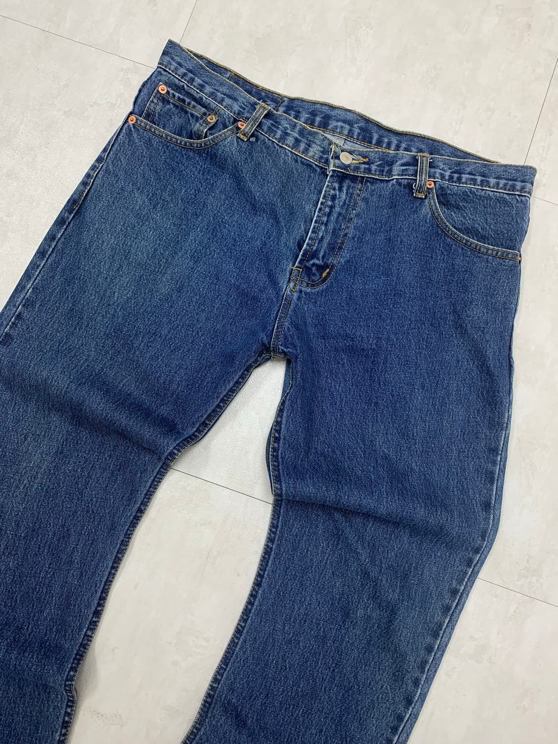 리바이스 505 진청 데님 팬츠 #685 상품이미지2