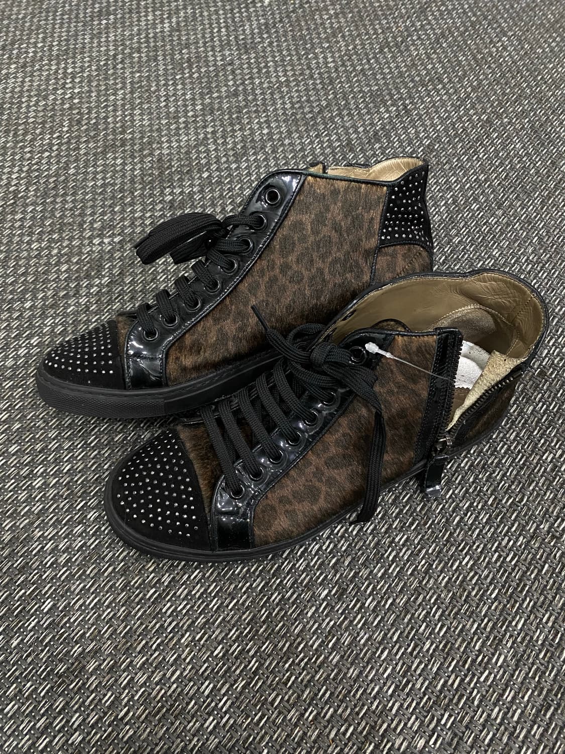 [MAIMAI Made in italy]Leopard Stud Detai 상품이미지3