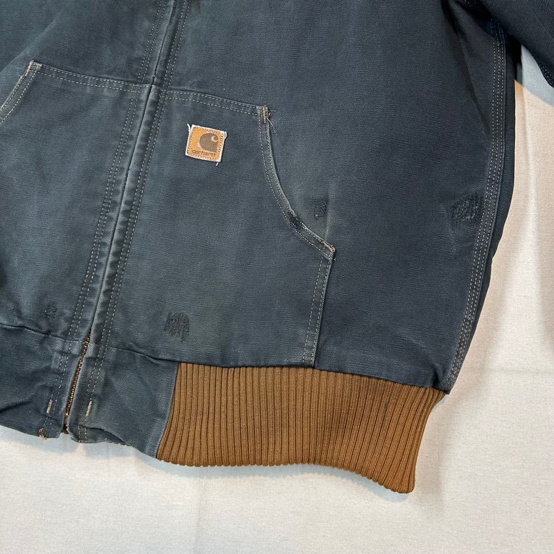 L) 칼하트 워크 웨어 액티브 자켓 페이딩 차콜 상품이미지4