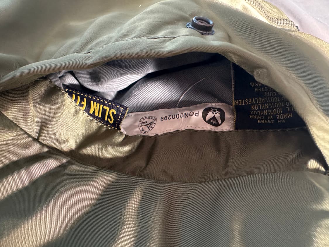 알파인더스트리 ma-1 세이지 그린 상품이미지5