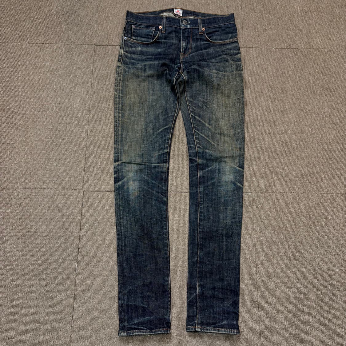 RNA japan  우먼스 로우라이즈 스키니 흑청 데님 s 상품이미지1