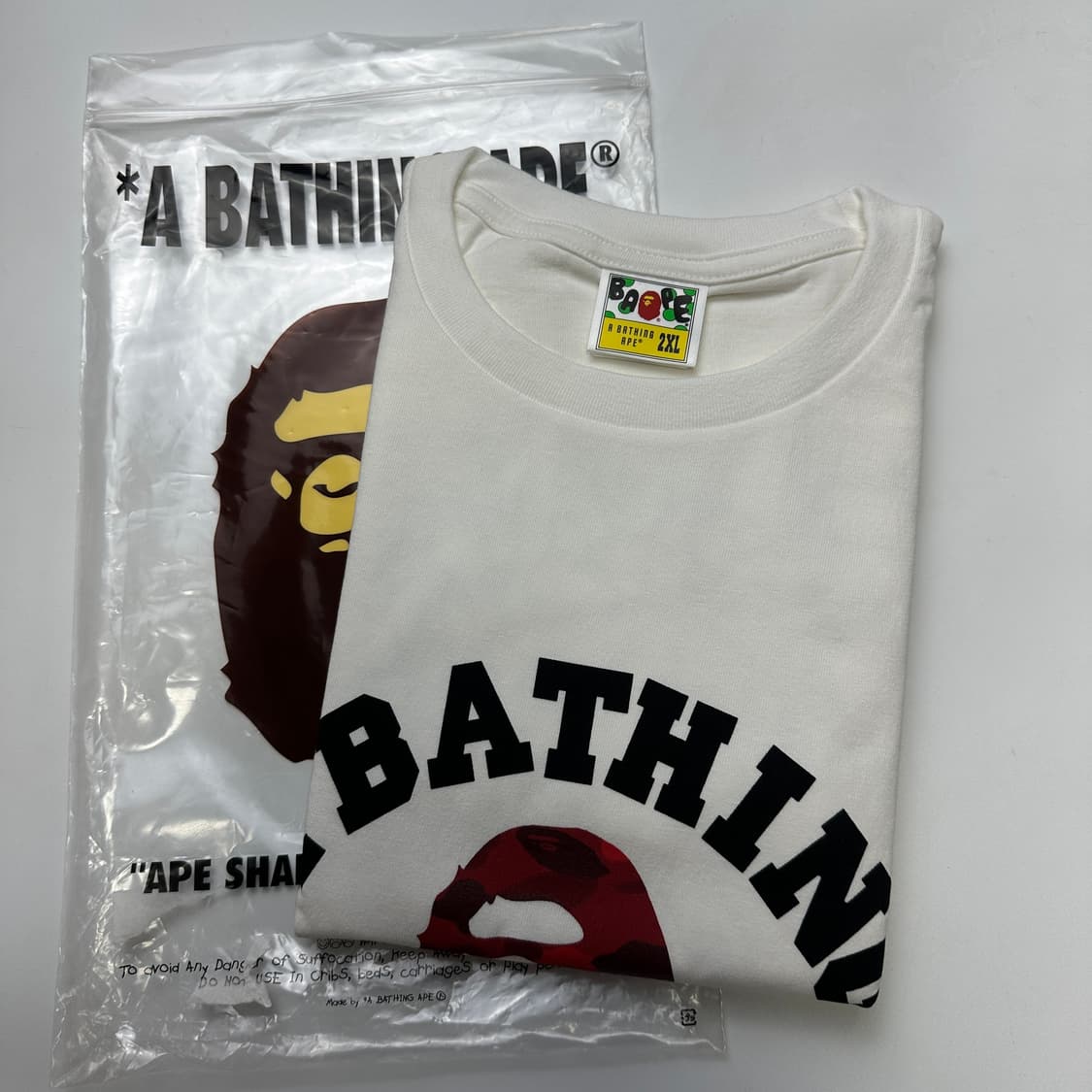 BAPE COLOR CAMO COLLEGE TEE 베이프 티셔츠 상품이미지2