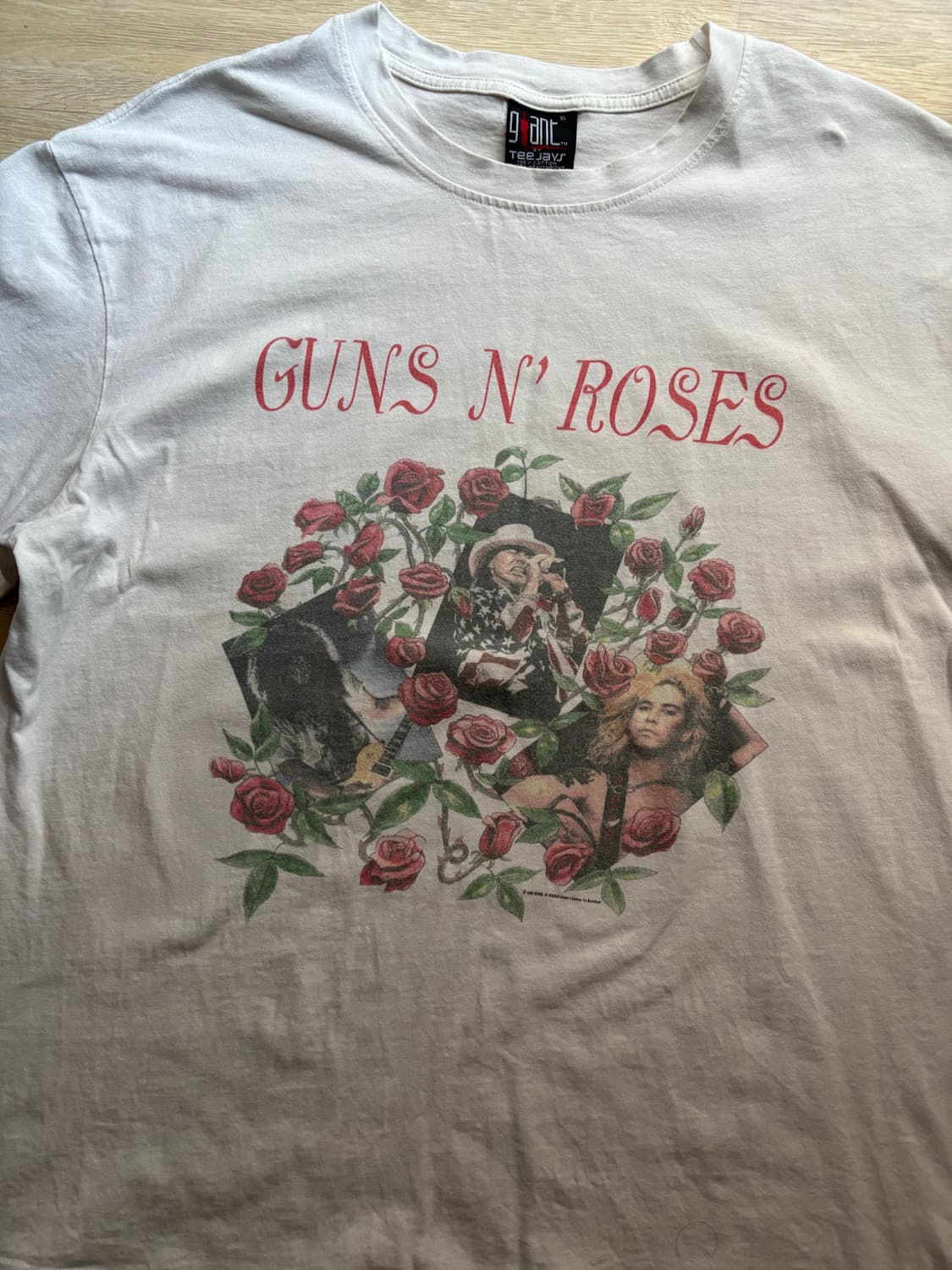 건즈앤로지스 리프린트 빈티지 밴드티 xl 상품이미지2