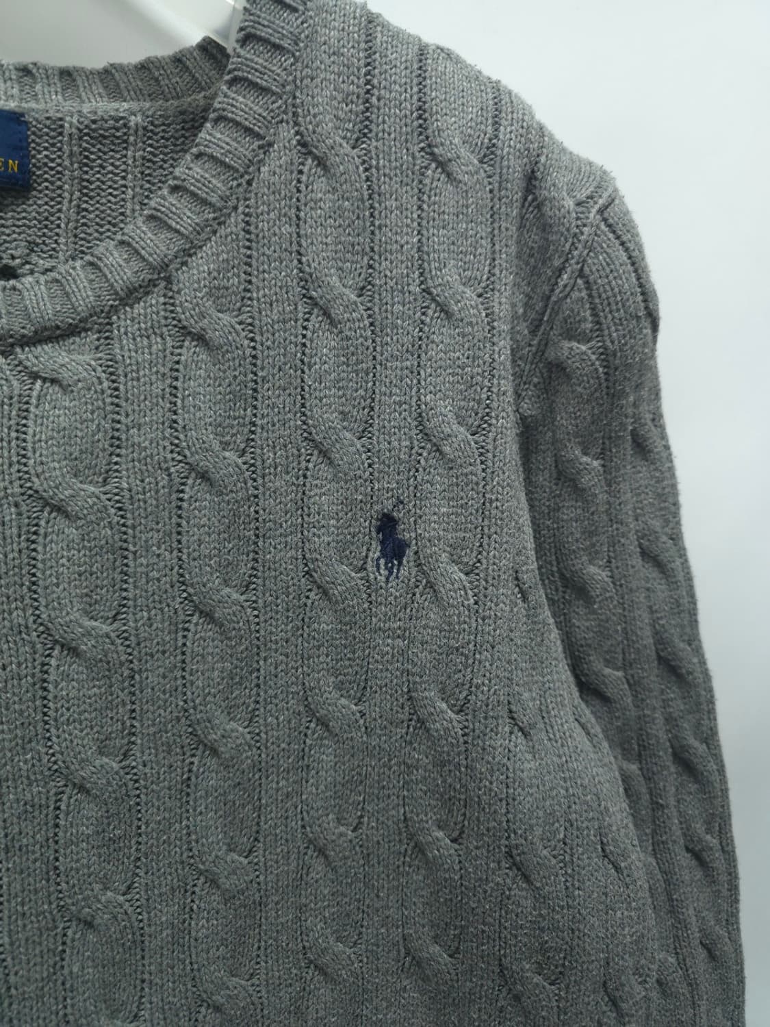 폴로랄프로렌 그레이 케이블 니트 ( 44~55 ) 상품이미지6