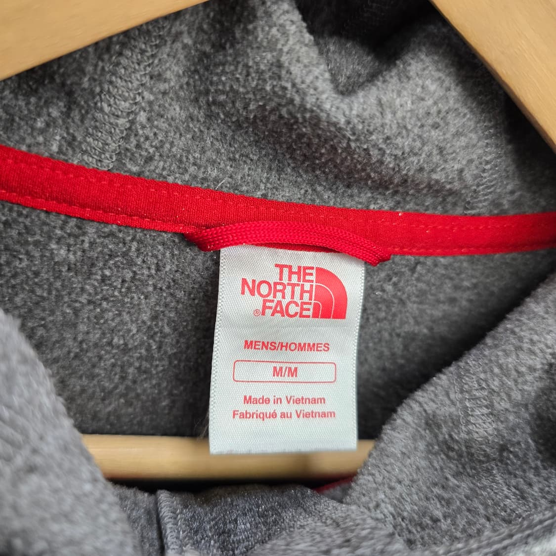 노스페이스 그레이 후드 집업 상품이미지4