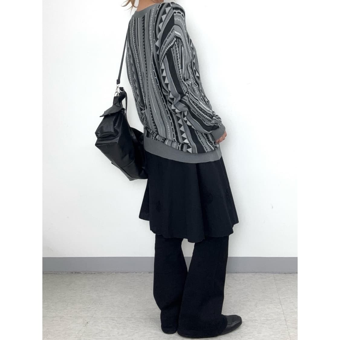 빈티지 그레이 가디건 상품이미지4