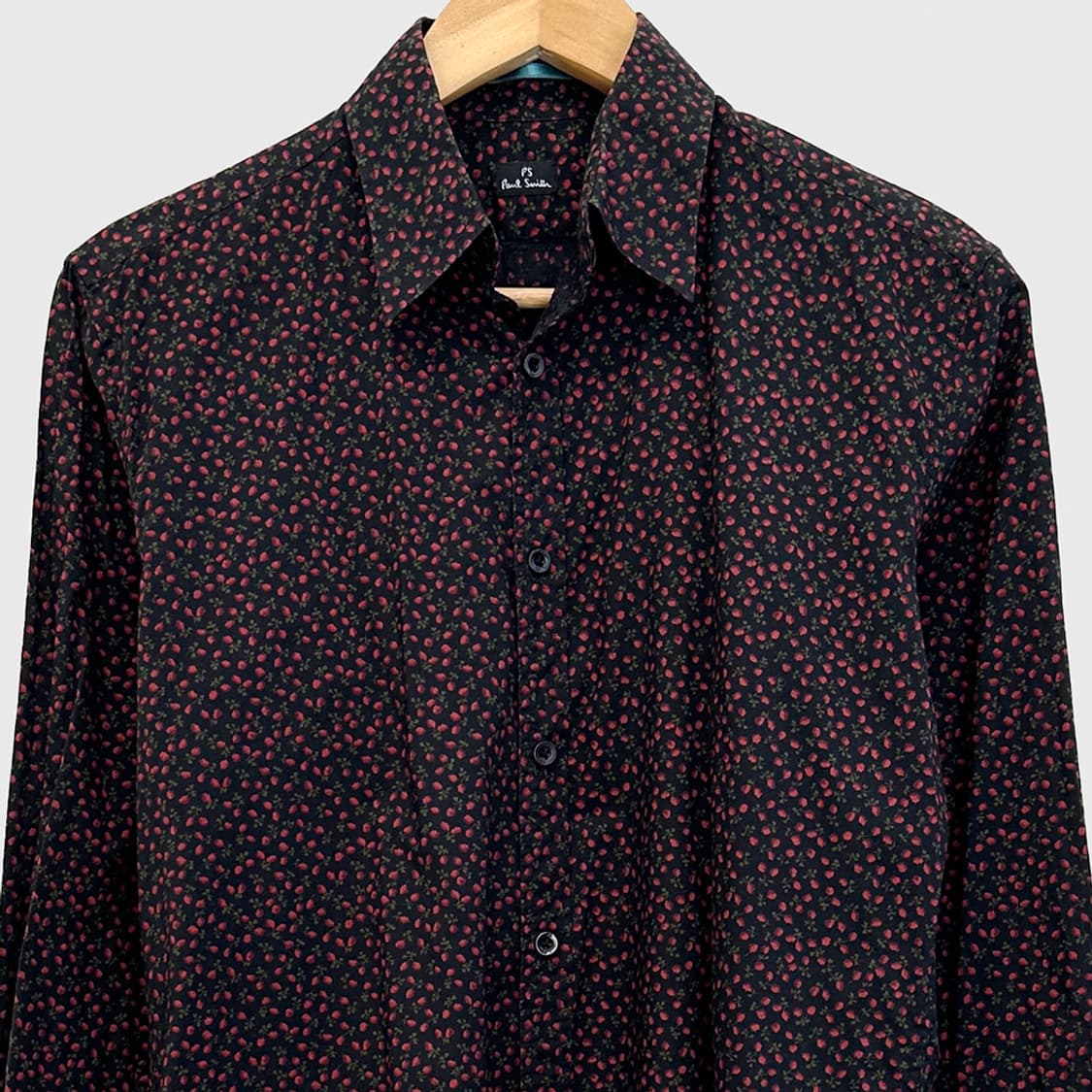 폴스미스 코튼 플라워 긴팔 드레스 셔츠 남방 남성 상품이미지2