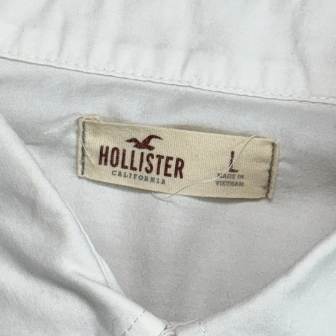 HOLLISTER 반팔 옥스포드 셔츠 L 상품이미지4