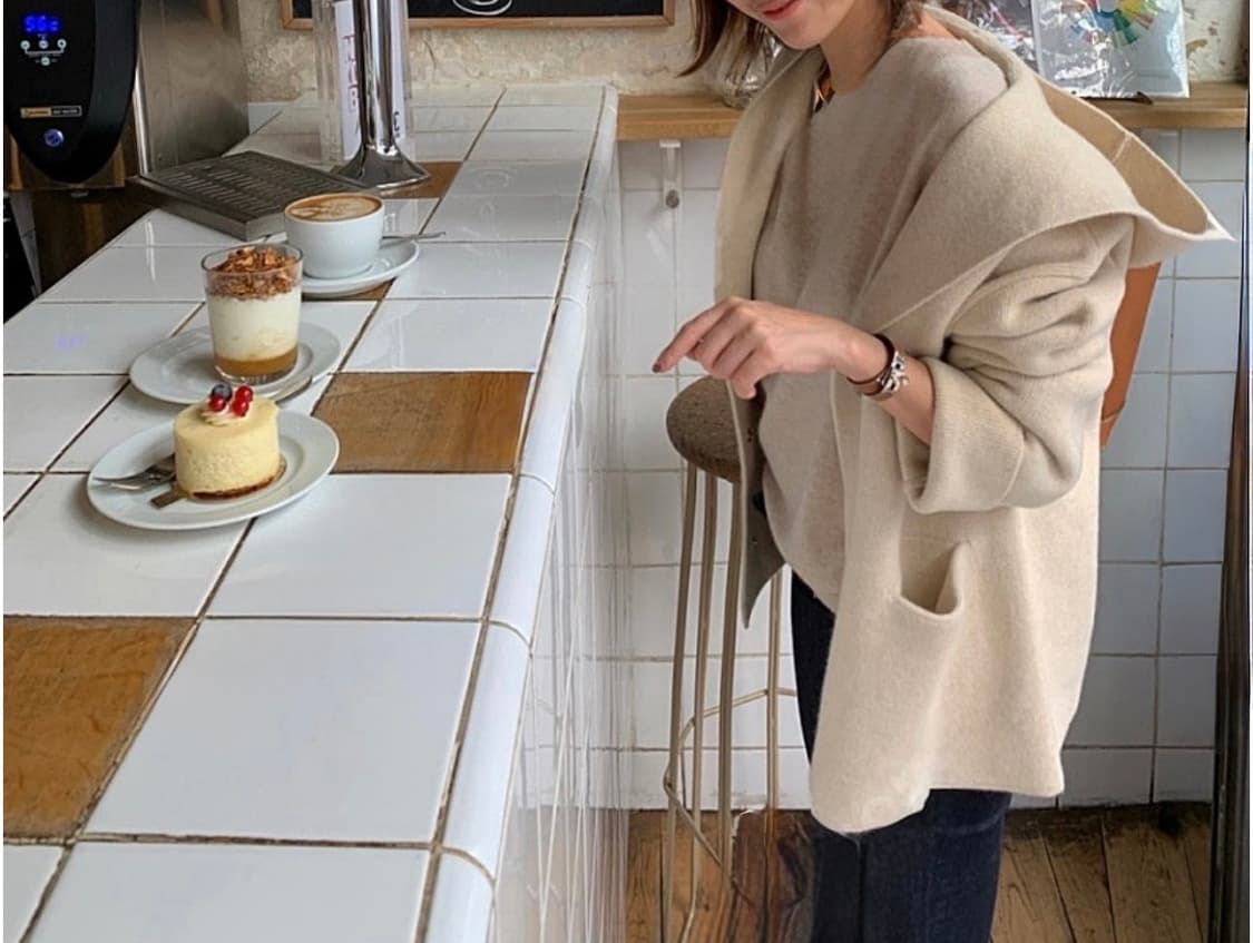 umer 유메르 후드 가디건 상품이미지2