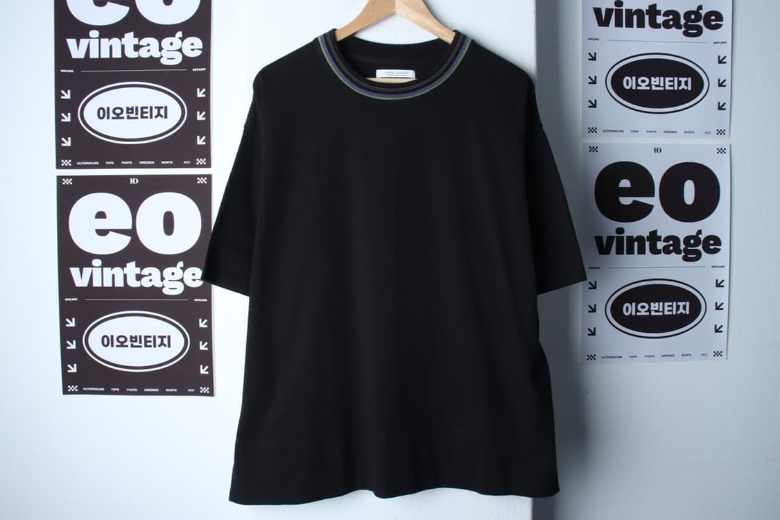 (L-2XL) 저널 스탠다드 반팔 티셔츠 일본 넥포인트-H3H33861 상품이미지2