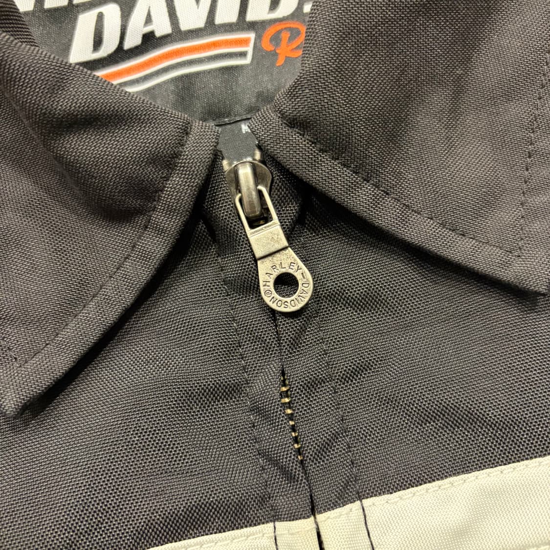 [L] 07s 할리데이비슨 스크리밍이글 라이더 집업 자켓 수입택 C835 상품이미지4