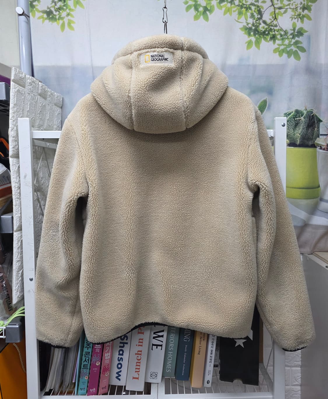 내셔널지오그래픽 후리스 M  플리스 코스토니 숏 뽀글이 풀집업 XD68 상품이미지6