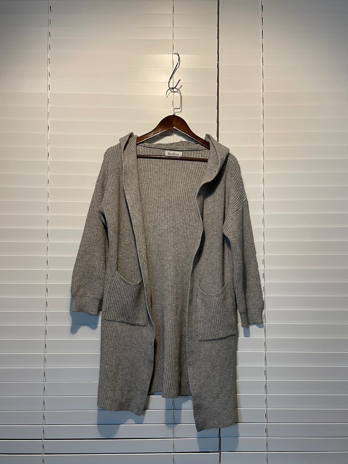 막스마라 후드 니트 가디건 상품이미지3