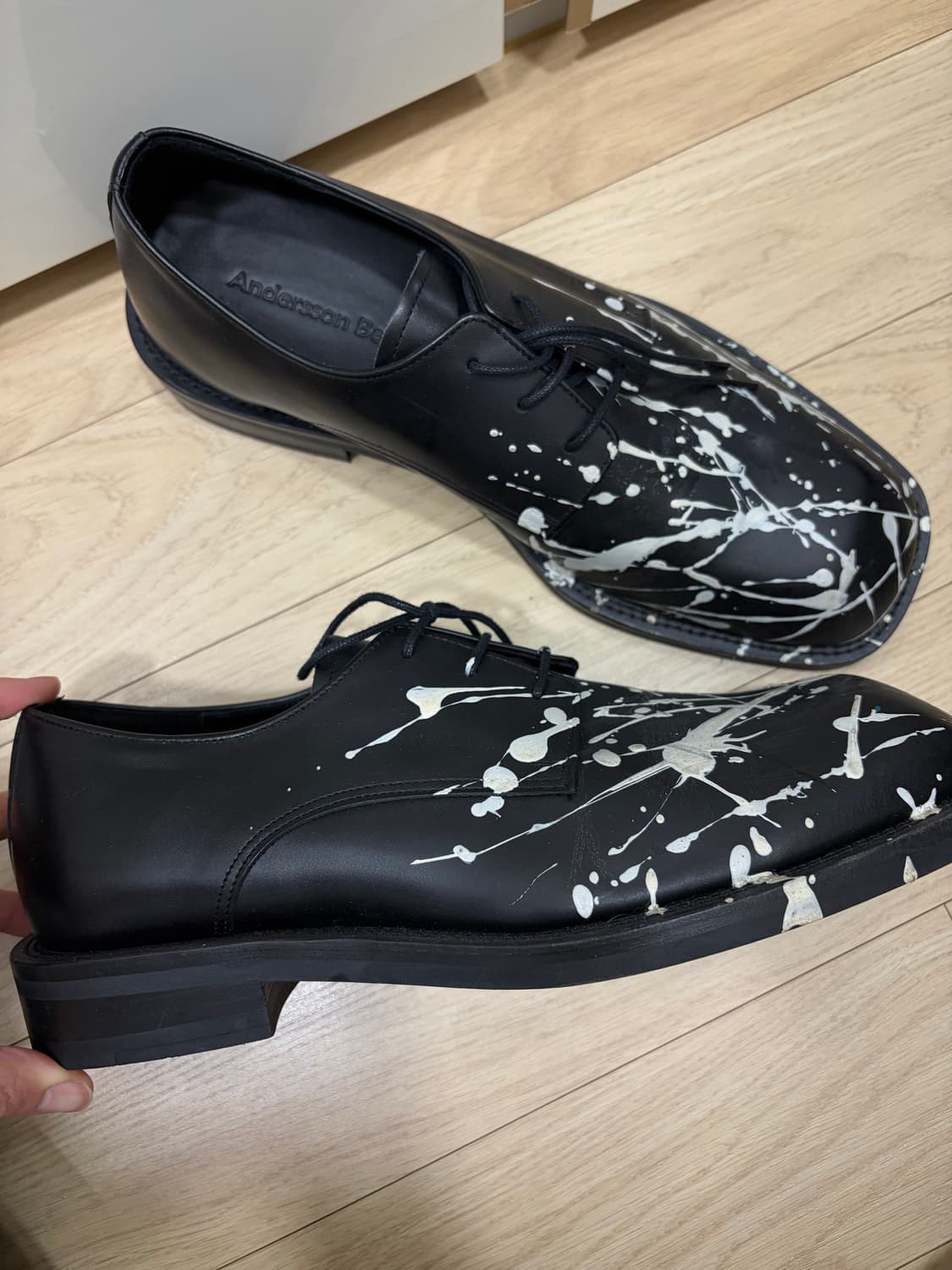 앤더슨벨 페인팅 바이칸 더비슈즈 41 260 상품이미지2