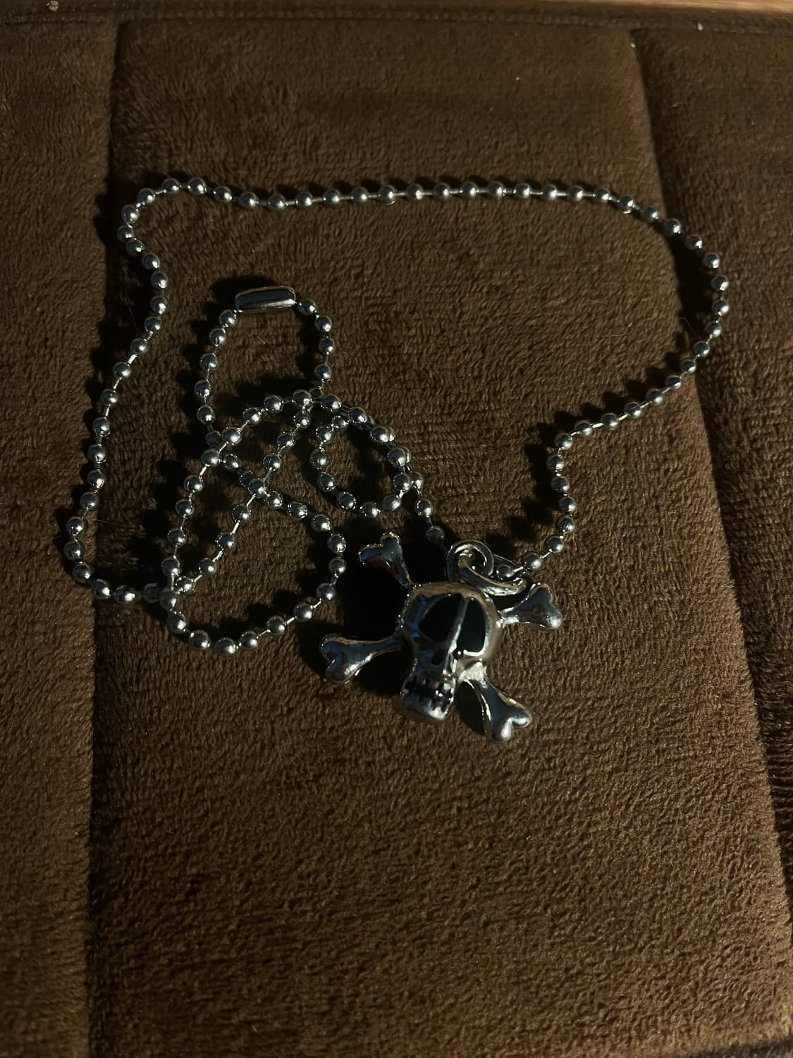 스투시 해골 목걸이 참 상품이미지1