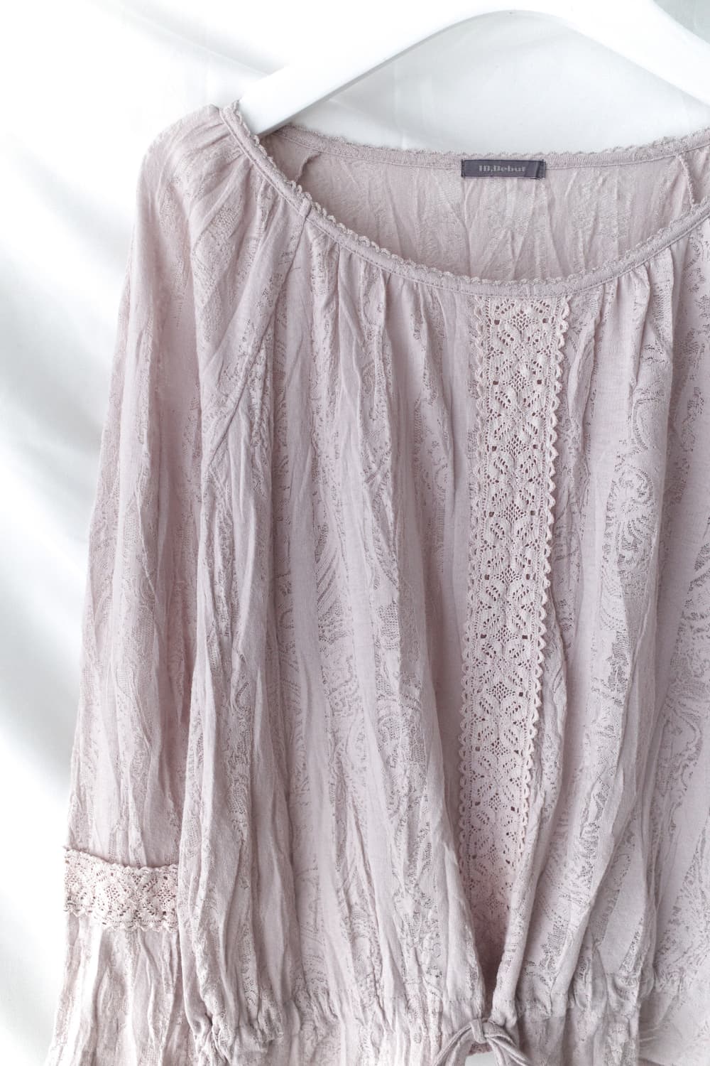 lace string blouse 상품이미지3