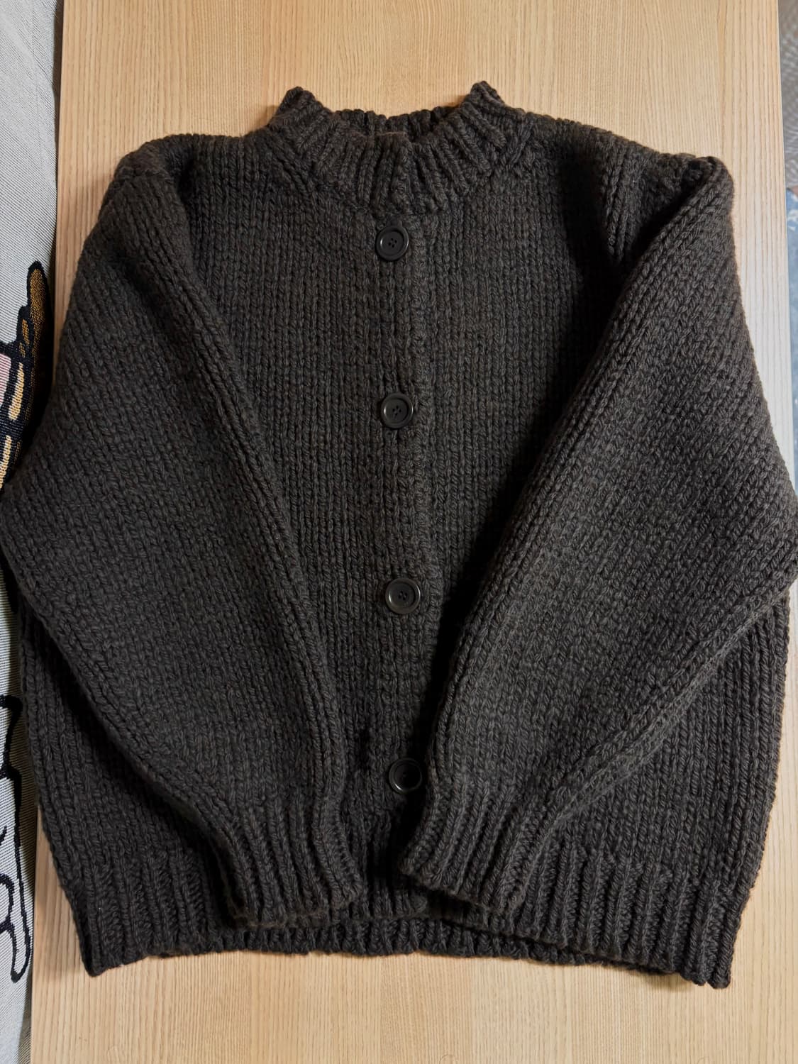 아모멘토 핸드 니티드 가디건 상품이미지3