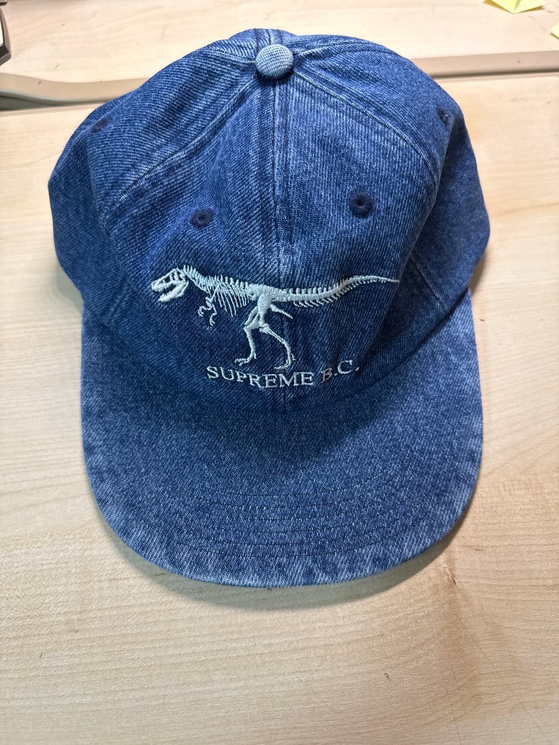 슈프림 쥬라기 인디고 데님 6패널 볼캡 상품이미지1