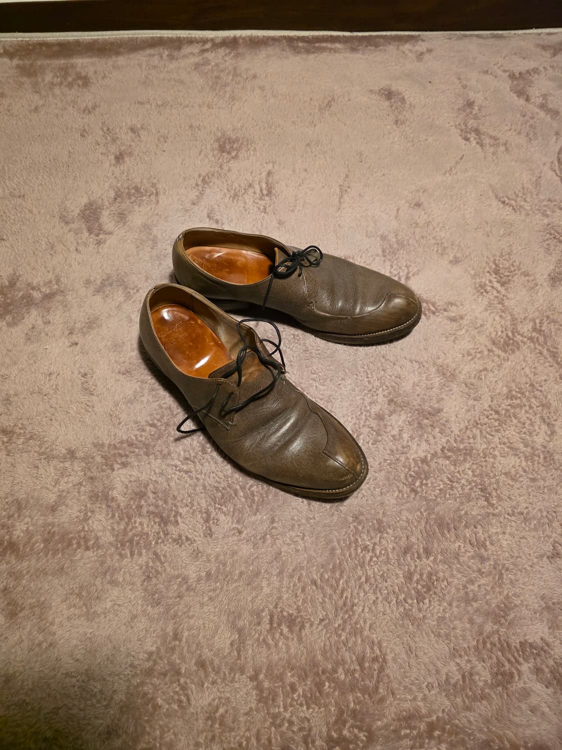 The viridi anne stich leather shoes 상품이미지3