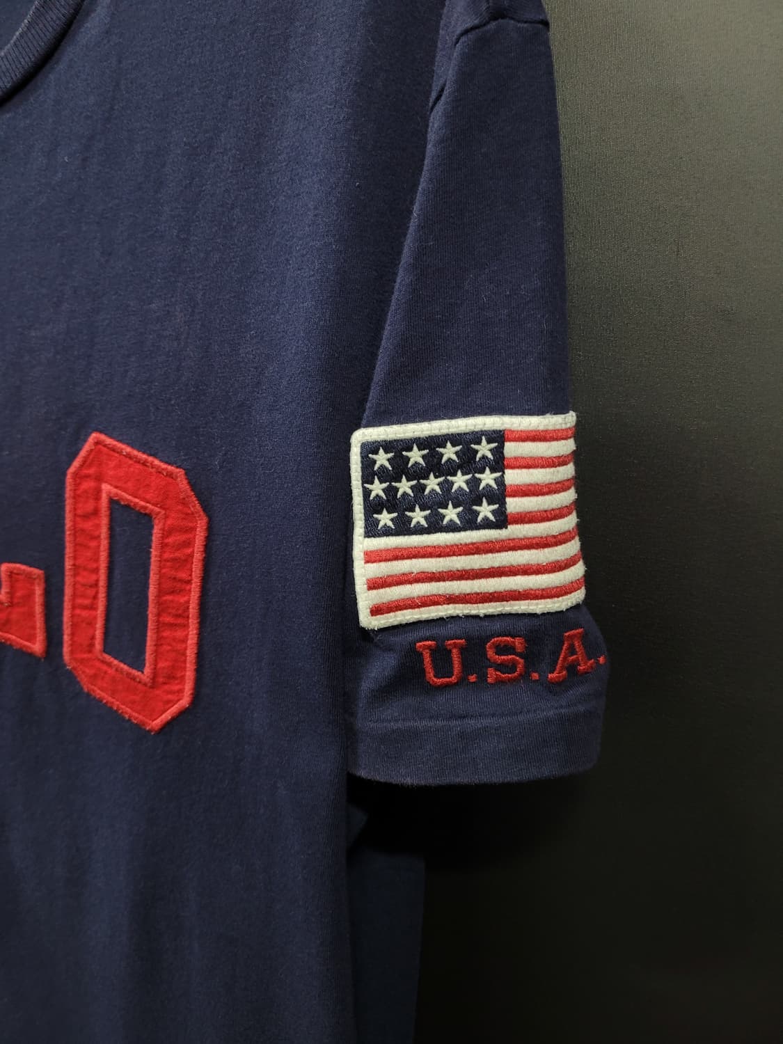 Ralph Lauren 랄프로렌 빈티지 폴로 성조기 와팬 셔츠 상품이미지3