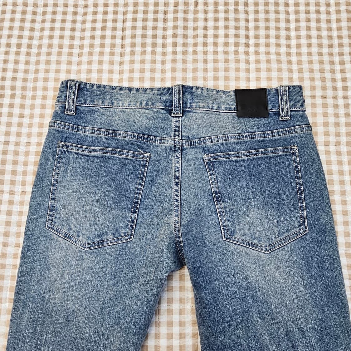 플랙 스키니핏 스판 청바지 남자32 상품이미지5