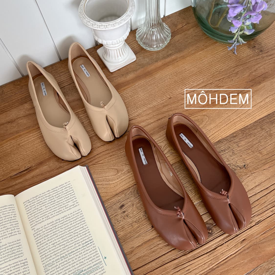 [premium] 타비 족발 플렛슈즈 로퍼 상품이미지10