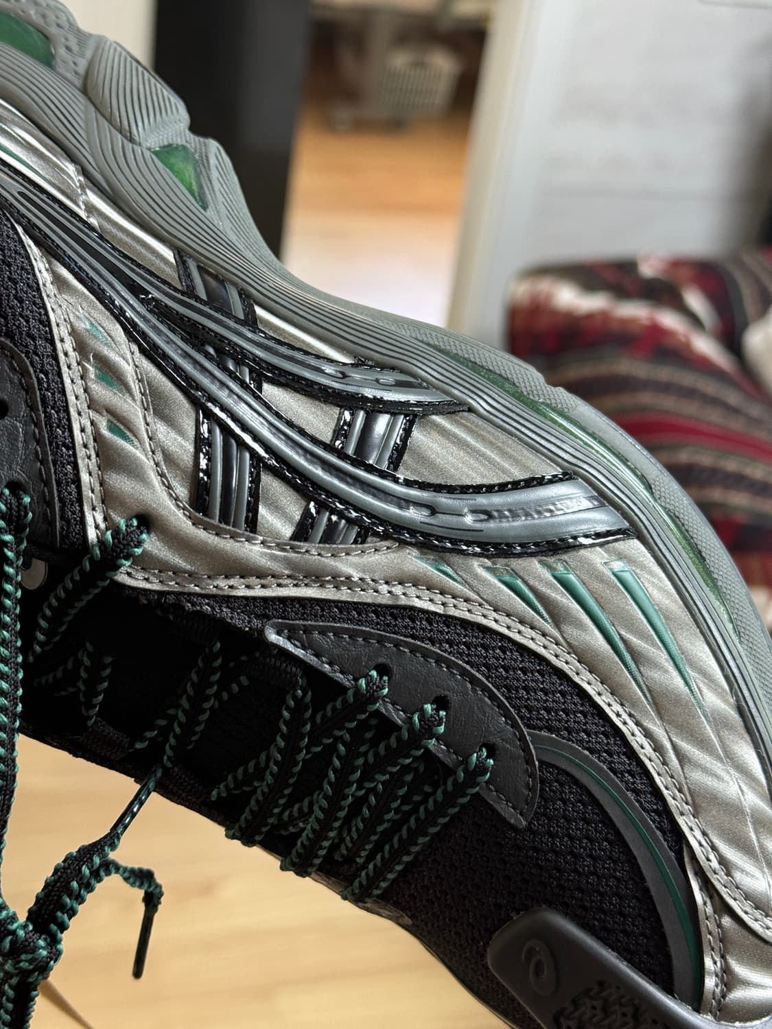 Asics x kiko Gel-Flammae Grey Black w265 상품이미지5