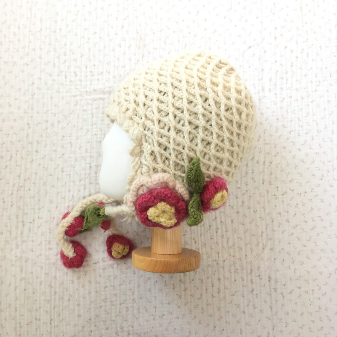 JPN/ 이어플랩비니 크로셰비니 모리걸비니 모리룩비니 상품이미지1