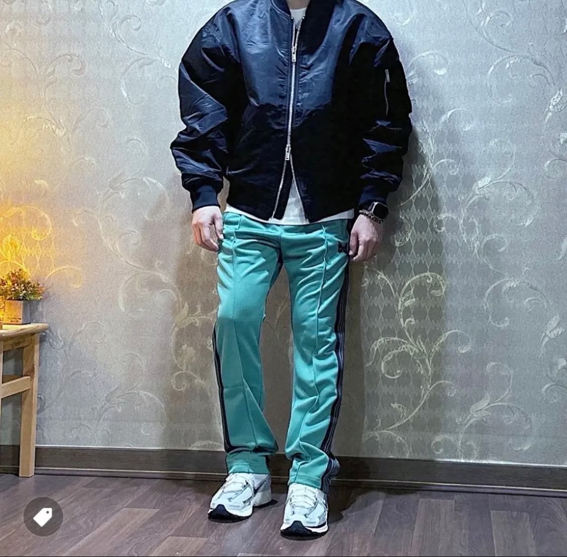 M) 무신사 스탠다드 MA-1 보머 자켓 블랙 상품이미지1