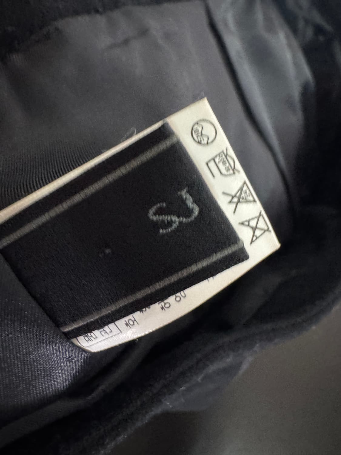 여성 한섬 SJSJ 플리츠 스커트 울 치마 블랙 28.3인치 상품이미지3