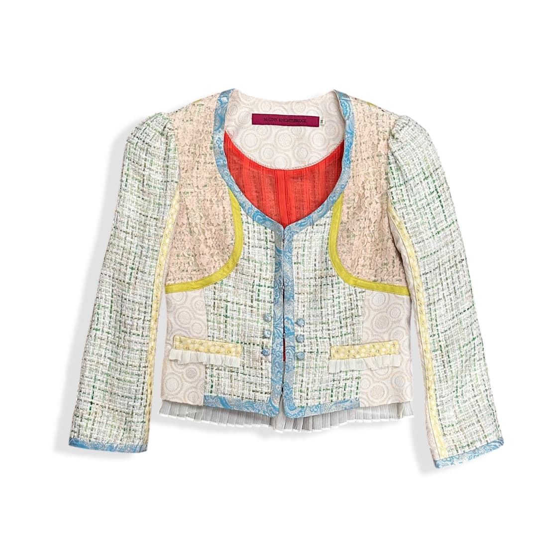 Patchwork Archive Short Blazer Jacket 상품이미지2