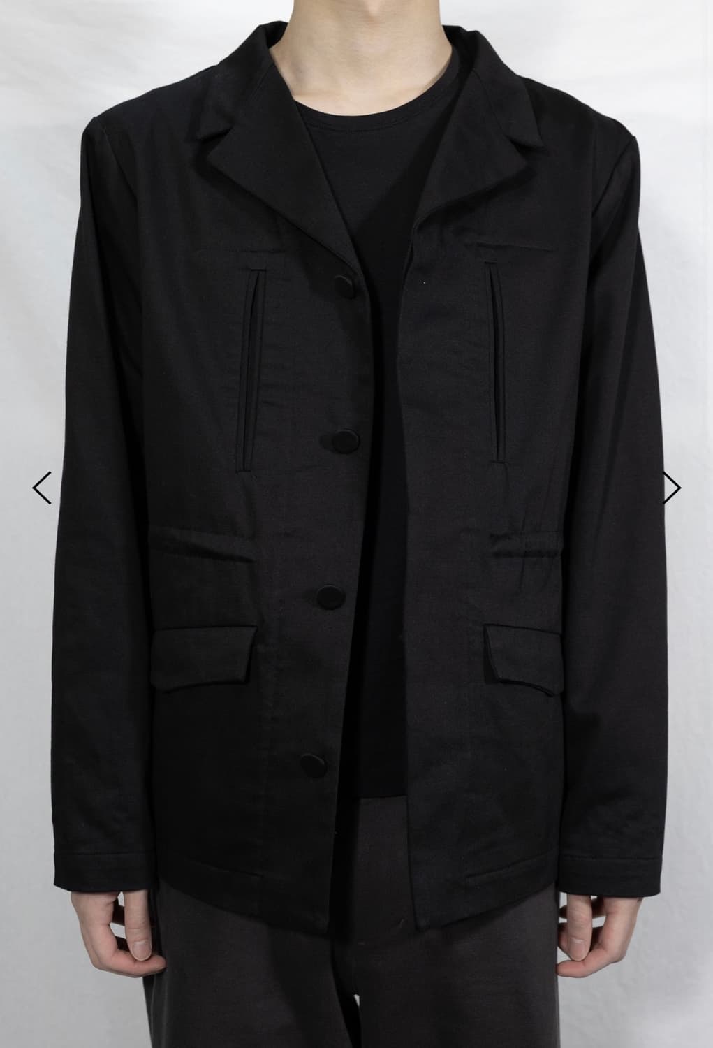 2) LES - Slab F2 jacket (black) 상품이미지1