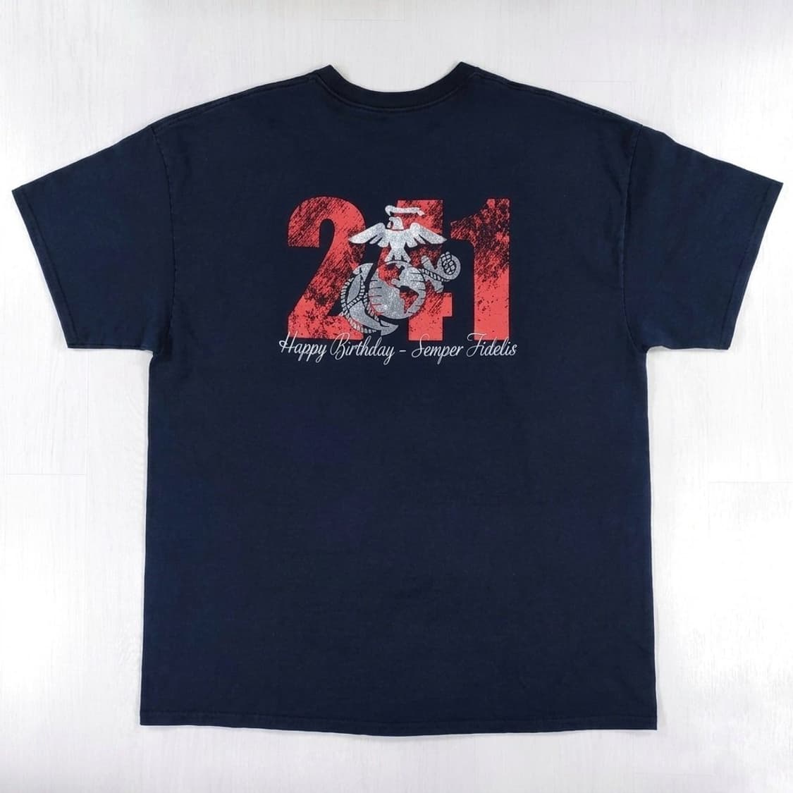 미해병대 241주년기념 반팔 티셔츠 2XL 상품이미지5