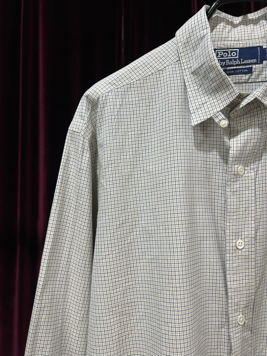 POLO by RALPH LAUREN vtg check shirts 상품이미지4