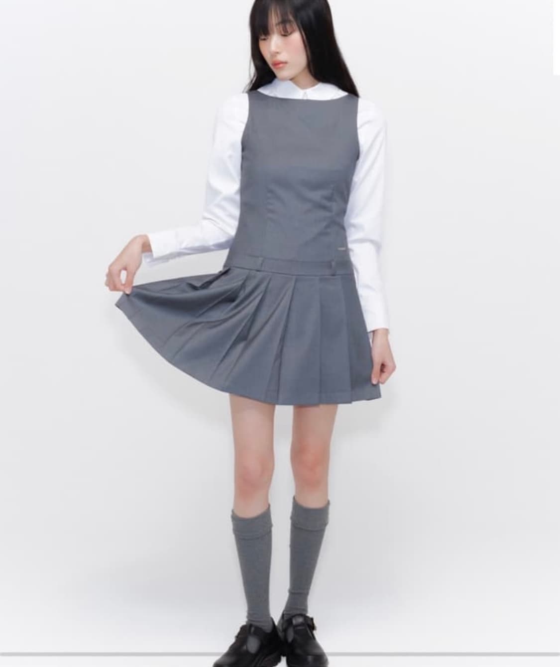 미세키서울 플리츠 원피스 상품이미지1