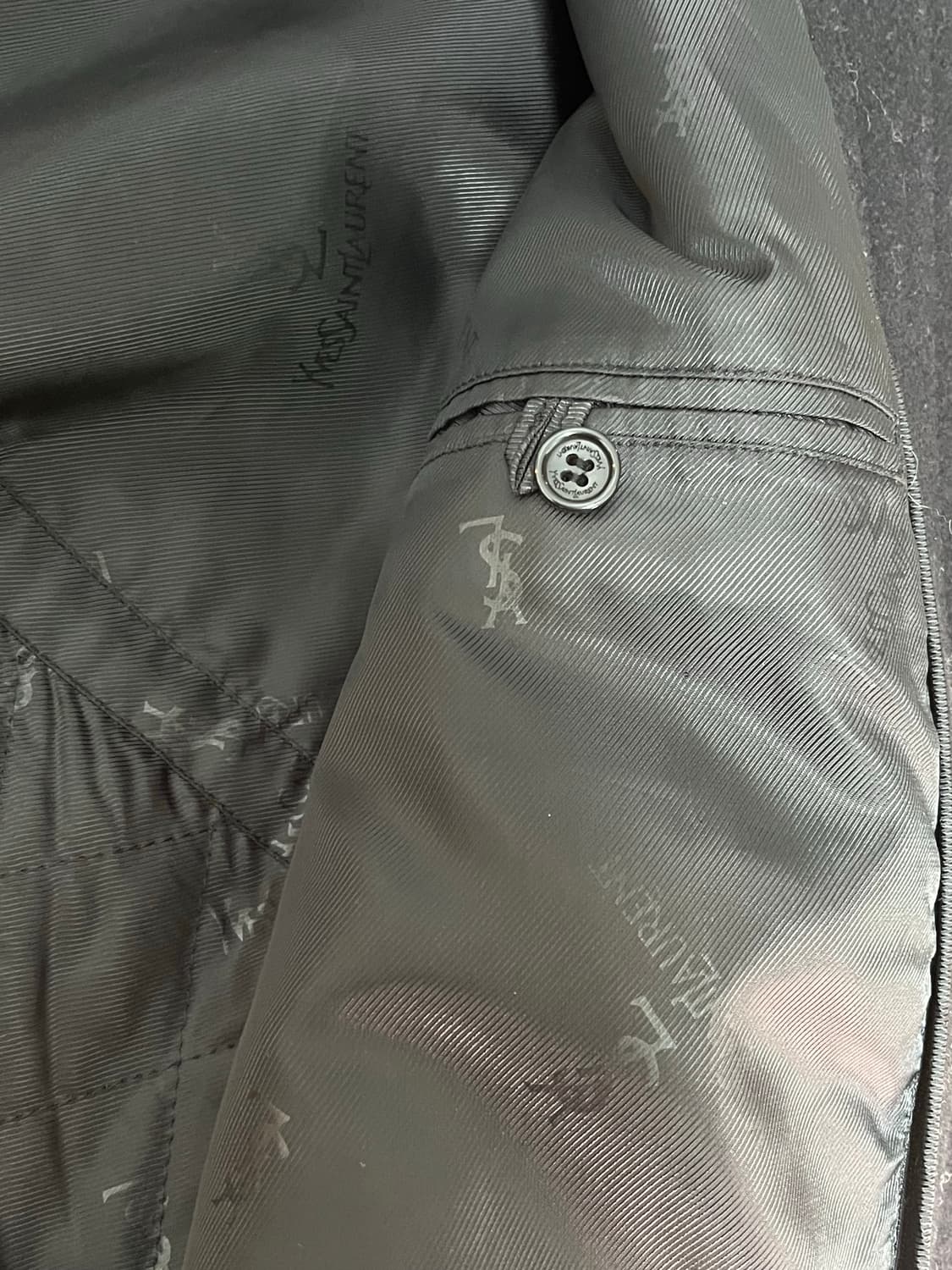 yvessaint laurent 모직 코트 상품이미지4