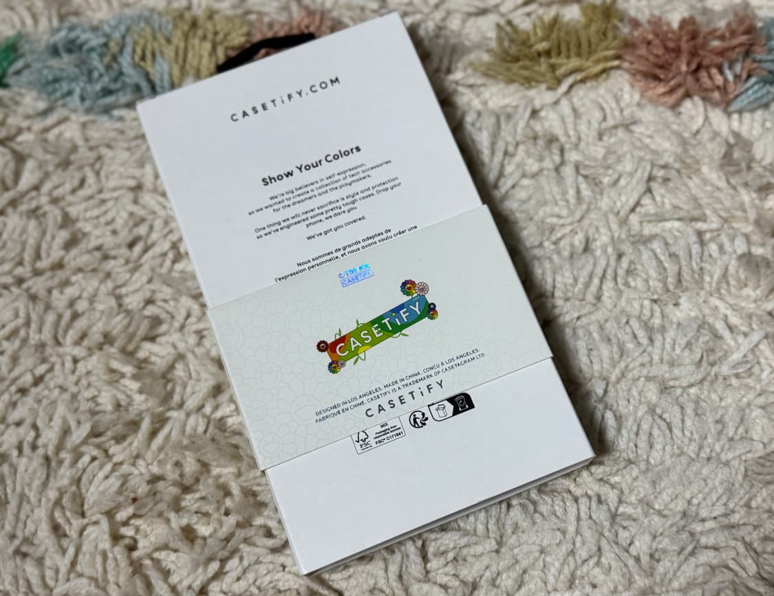 케이스티파이 무라카미 블랙 플라워 17 프로(새제품) 상품이미지5