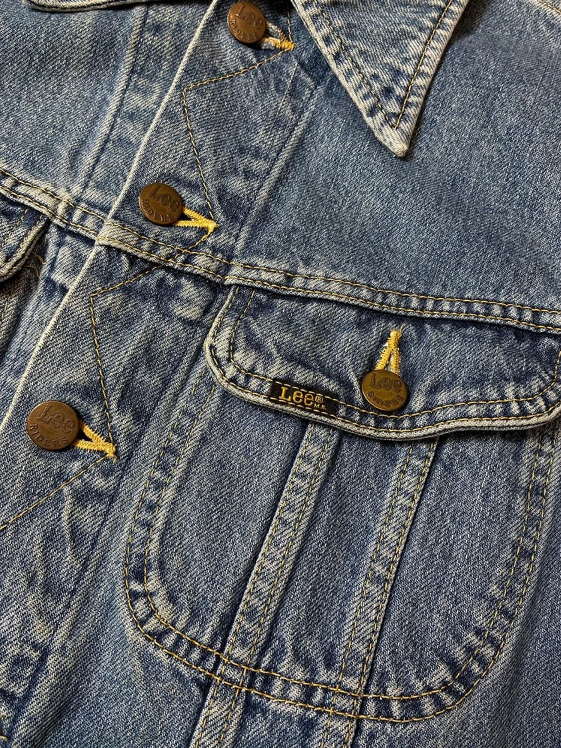 리 LEE 라이더스 80's og 트러커 데님 자켓 PN7627 상품이미지4