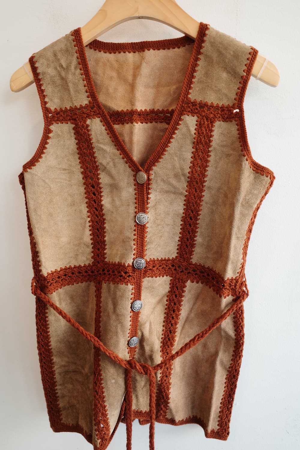 Japan brand 리얼 스웨이드 베스트  상품이미지2