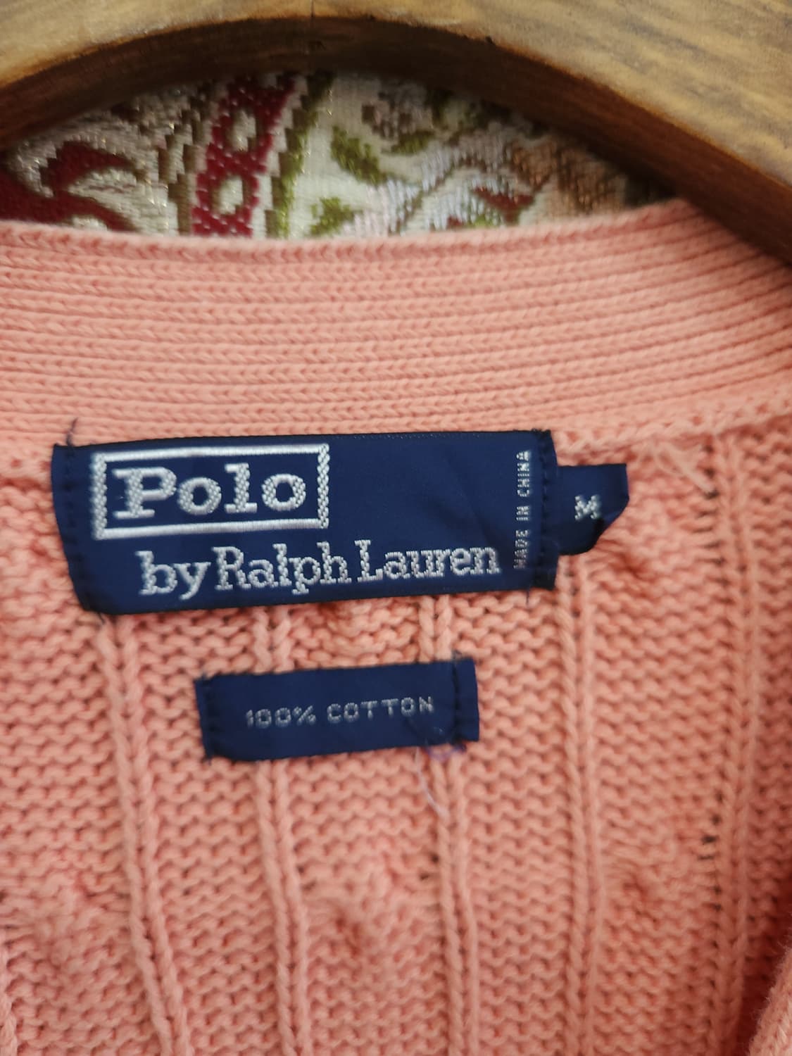 폴로 랄프로렌 90s 골프자수 꽈배기 코튼니트 조끼 일본판

 상품이미지3