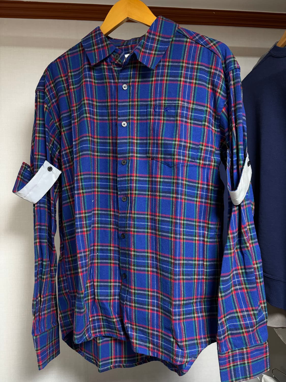 [M]레지스탕스 체크셔츠 상품이미지1