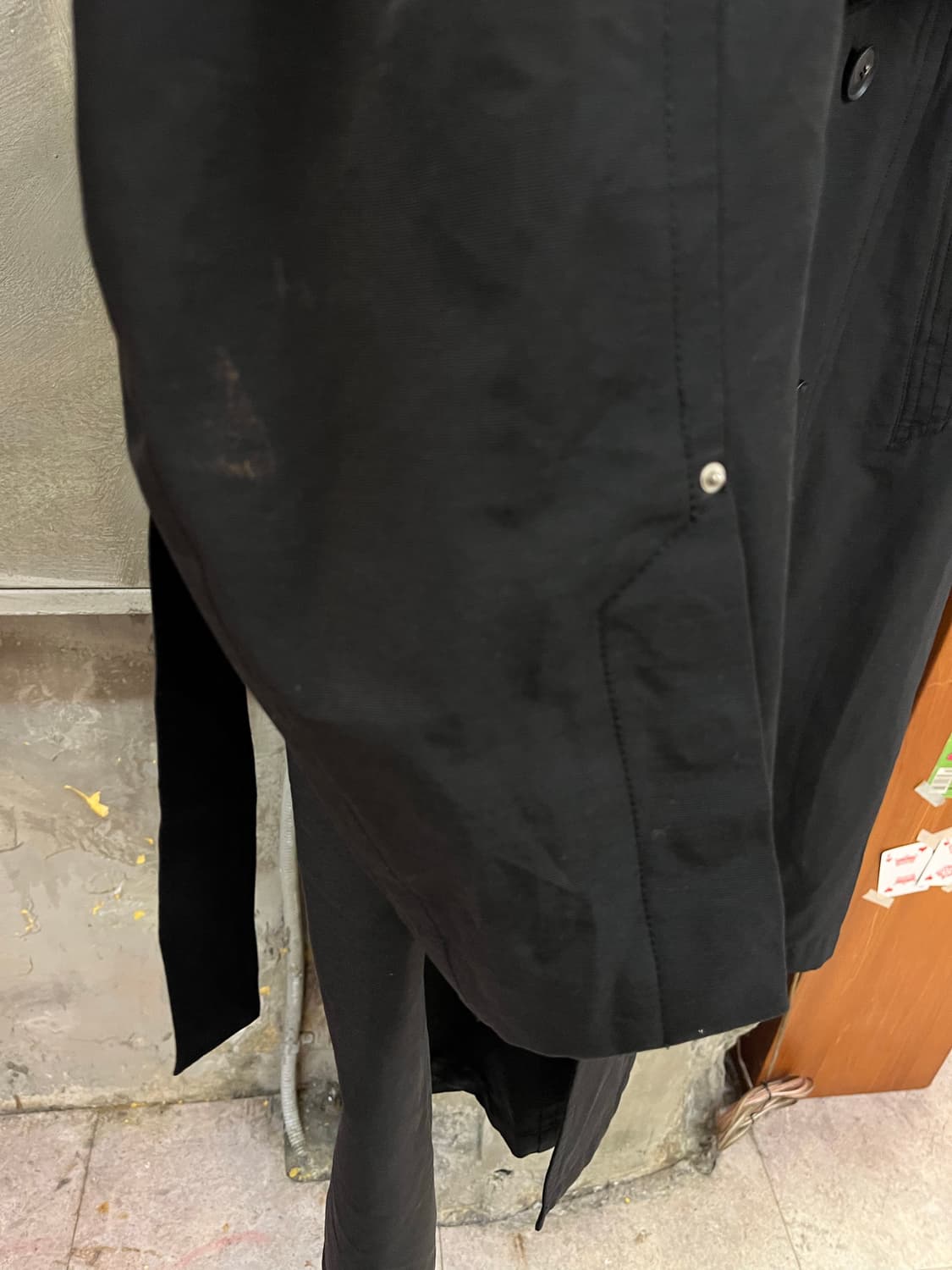 메종 미네드 롱코트 블랙 M #csz1546 상품이미지7