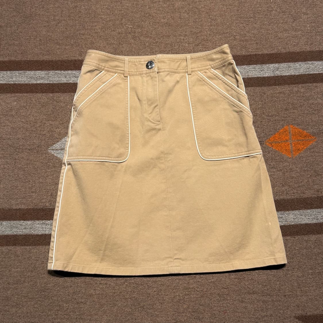 셀린느 베이지 스커트 38 상품이미지1