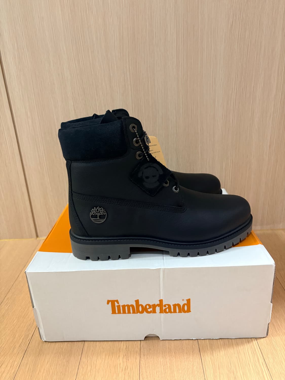 세일) 팀버랜드 6인치 가죽 부츠 블랙 상품이미지4