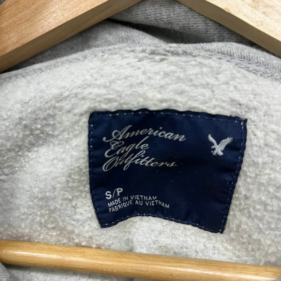 아메리칸이글 y2k 그레이 스웻 셔츠 후드티(S) 상품이미지6